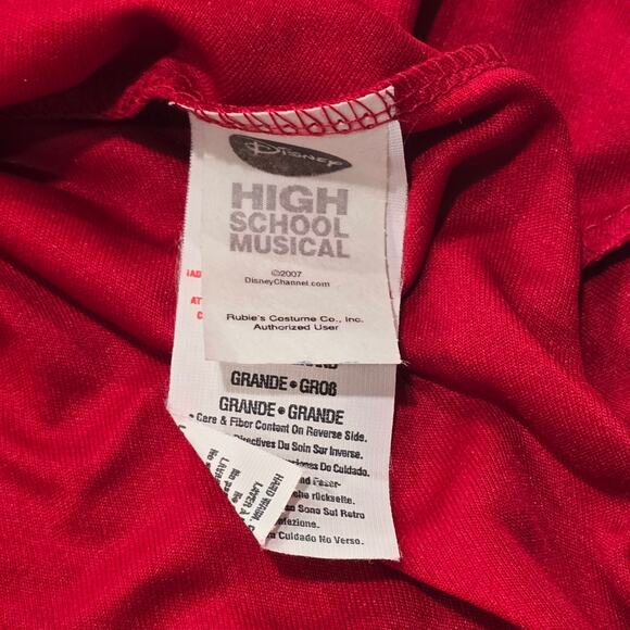 Rubie's Disney High School Musical Wildcat EHS Cheerleader Halloween Costume - Picture 4 of 8